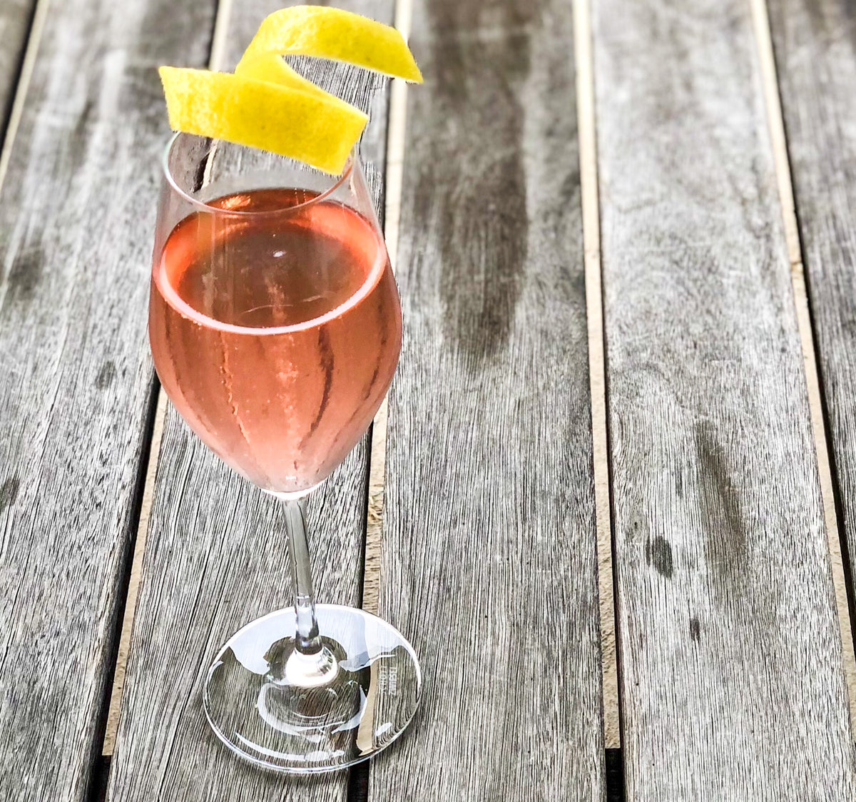 Ginsecco with a twist Cocktails and more Hunter Wine Lab Journal blog